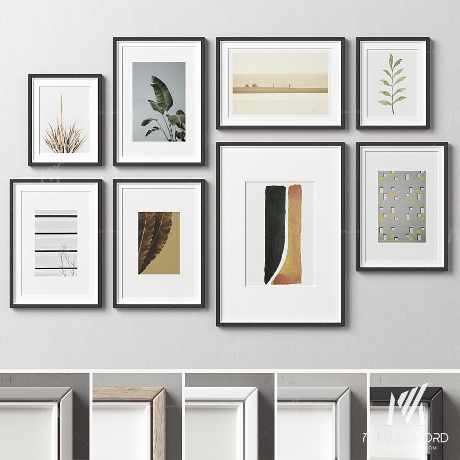 Picture Frames Set -253